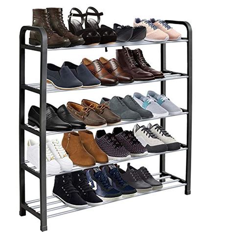 5 Shelves Free Standing Shoe Stand At Rs 600 Metal Shoes Rack In