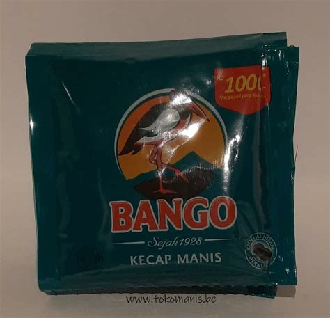 BANGO Sweet Soya Sauce Sachet 5 Sachet X 20 Ml BANGO Kecap Manis