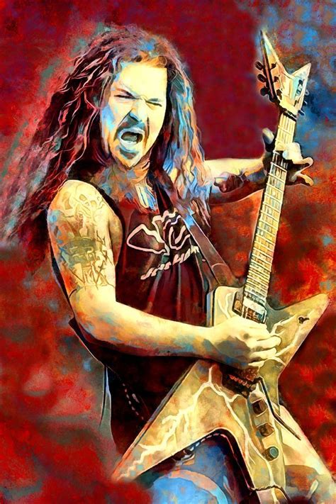 Pantera Dimebag Darrell Tribute Art This Love By The Rocker Rock