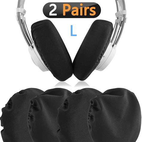 Geekria Flex Fabric Headphone Earpad Covers Stretchable And Washable Sanitary Earcup