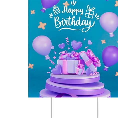 Displays & Banners - Custom Birthday Yard Signs