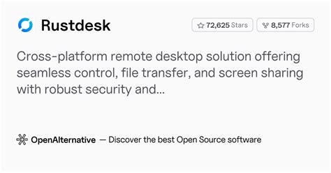 Rustdesk Open Source Alternative To Anydesk And Teamviewer