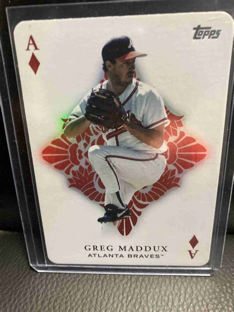 Sportlots Auctions Topps Aces Greg Maddux Aa