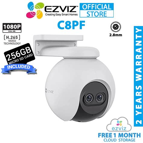 Ezviz C Pf Dual Lens Pan Tilt Full Hd P Ai Powered Human