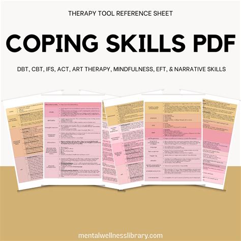 coping skills mentalwellnesslibrary