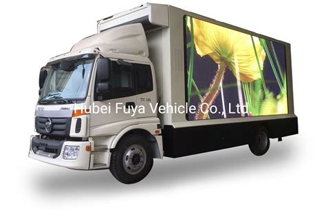 Foton P P P P P Pixel Led Screen Panels Advertising Truck With