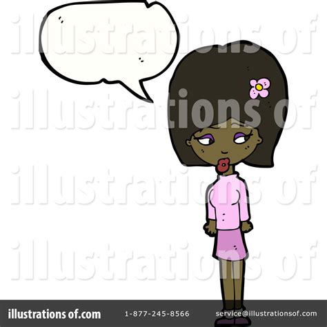 African American Girl Clipart 1175061 Illustration By Lineartestpilot