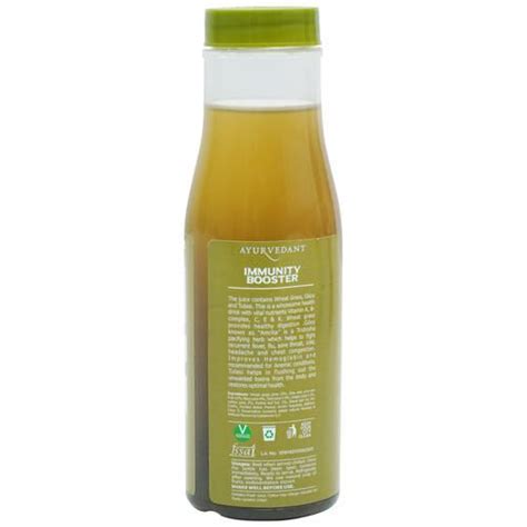 Buy Baidyanath Wheat Grass Juice Immunity Booster Ready To Drink No Added Sugar Online At