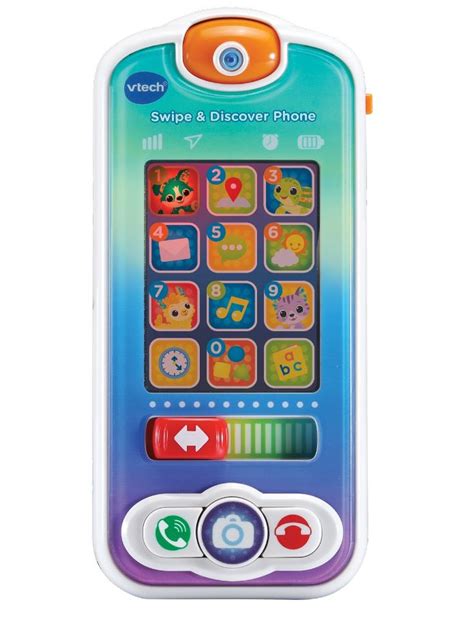 Vtech – Swipe & Discover Phone Tn80 – Tates Toys Australia – The Best ...