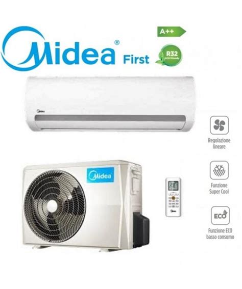 Midea Climatizzatore Elegance 12000 Btu Inverter Classe Aa