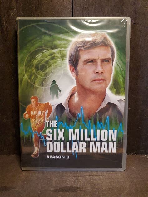 New The Six Million Dollar Man Complete Season 3 Sealed Three 2012 W