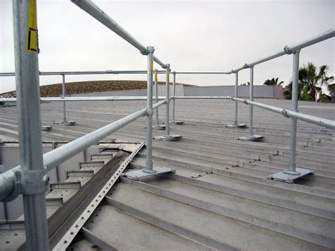 Safety Railing for Your Metal Roof - KeeGuard Metal Roof Railing Systems