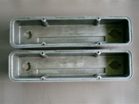 Vintage Mickey Thompson MT Chevy SBC Small Block Chevy Valve Covers