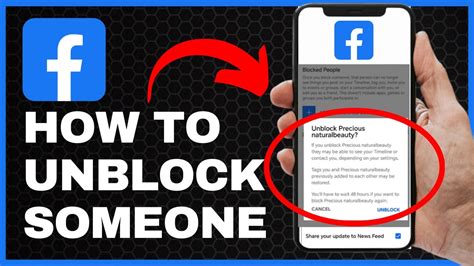 How To Unblock Somebody On Facebook Explained YouTube