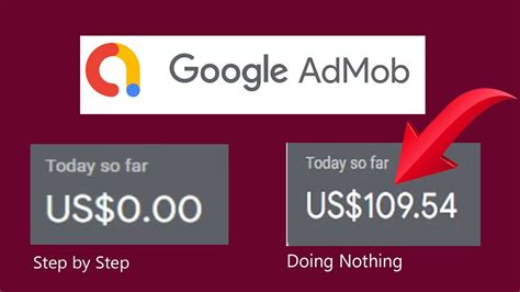 Earn Money Daily With Google Admob Doing Nothing Admob Tutorial