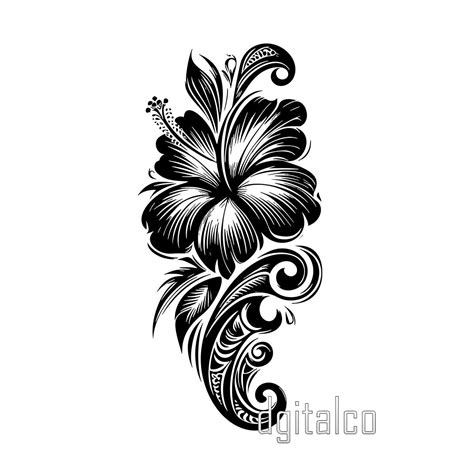 Hibiscus Tribal Tattoo Origins Symbolism And Cultural Significance