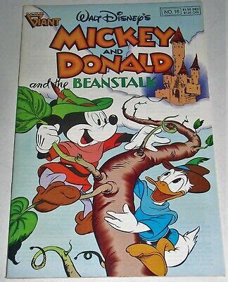 Mickey And Donald And The Beanstalk Reprints Four Color Ebay