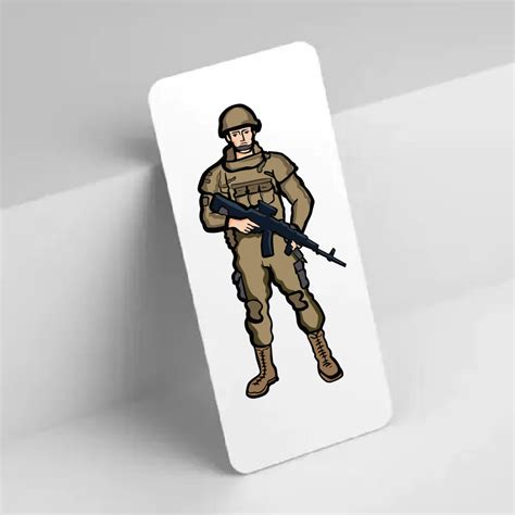 US Army Soldier Vector - Design Shop by AquaDigitizing