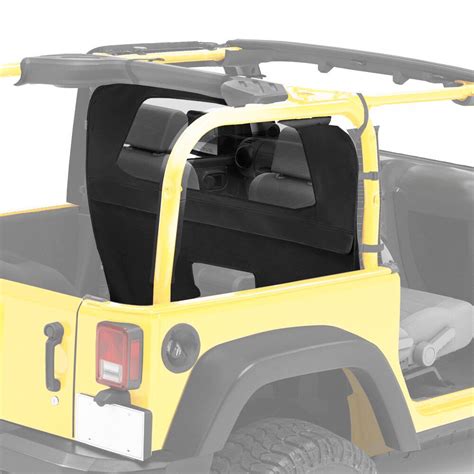 Bestop Windjammer For 07 18 Jeep Wrangler JK 2DR Black Diamond 80031