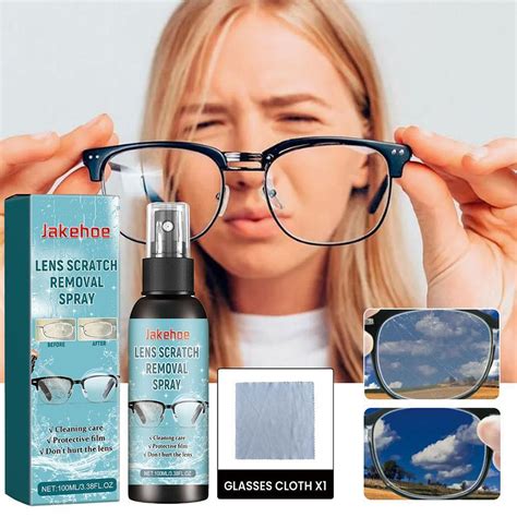 Lens Scratch Removal Spray Eyeglass Windshield Glass Repair Liquid Sprays Kit Us Ebay