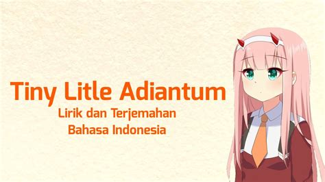 Tiny Litle Adiantum Shibayan Records Lirik Dan Terjemahan Youtube Music