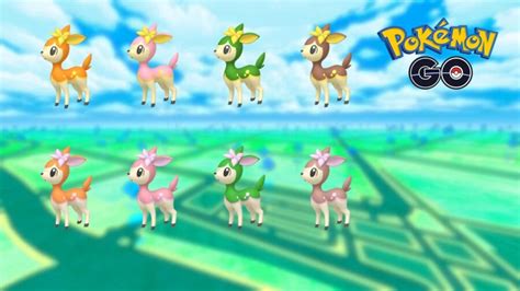 Can Deerling be Shiny in Pokémon GO? All Deerling Forms - Pro Game Guides