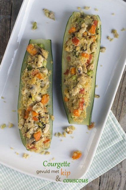 Courgette Gevuld Met Couscous En Kip Brenda Kookt