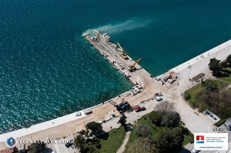 Foto Video Radovi Na Obnovi Zadarske Rive Primi U Se Kraju