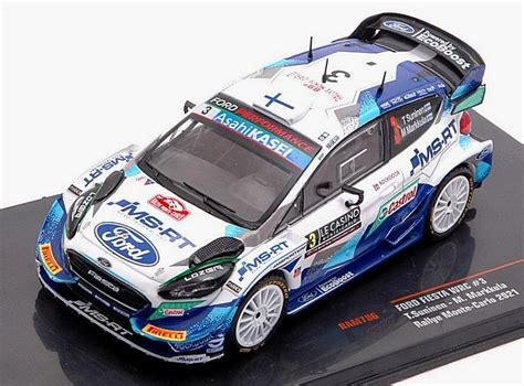 IXO MODELS RAM786 Ford Fiesta WRC 3 Rally Monte Carlo 2021 Suninen