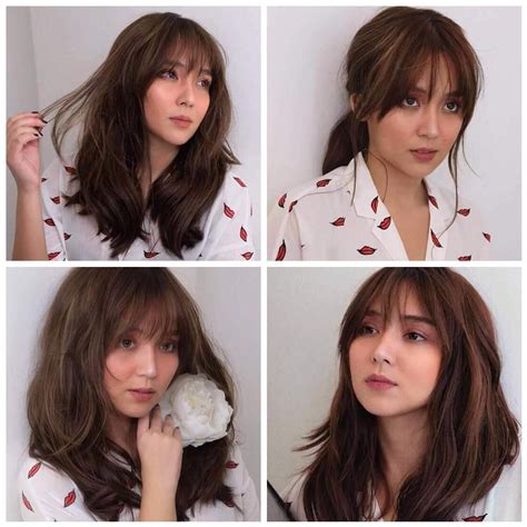 Kathryn Bernardo 🌟 in 2023 | Hair color for morena, Hair color for ...