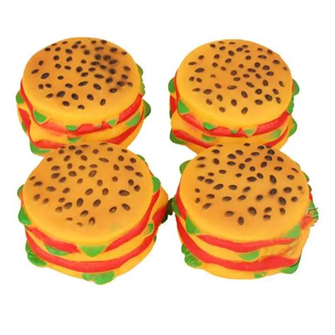 Amazing New Pet Supplies Wholesale Pet Dog Toy Burger Super Realistic