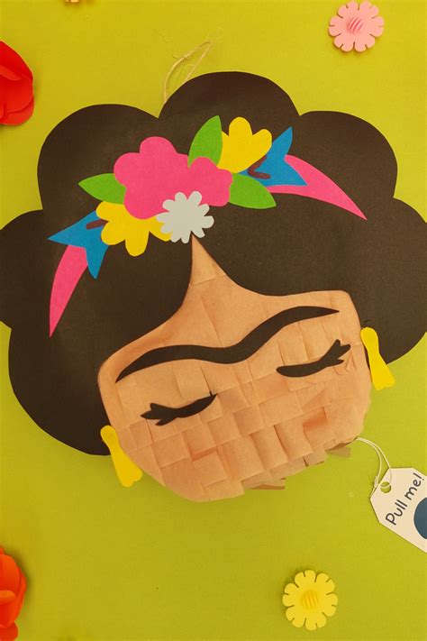 Minipi Ata Frida Kahlo Manualidades Mini Pi Atas Pi Ata Mexicana