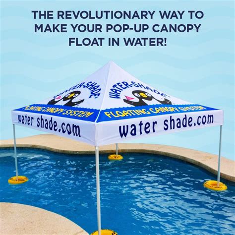 Canopy Float Kit | Water Shade | Floating Canopy | Pool shade, Floating ...