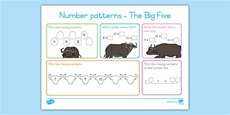 Grade 1 Maths Number Patterns Level 3 Twinkl