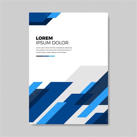 Premium Vector Book Cover Brochure Designs In Geometric Style