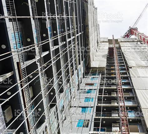 구조 Precast 미흡함 In 공사장 건설 현장에 대한 스톡 사진 및 기타 이미지 건설 현장 계획 콘크리트 Istock