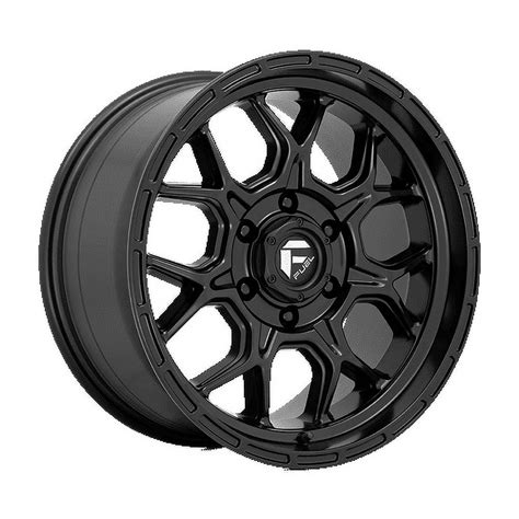 Fuel 1pc Aluminum Rim D670 Tech 18x9in Matte Black Finish D67018907557