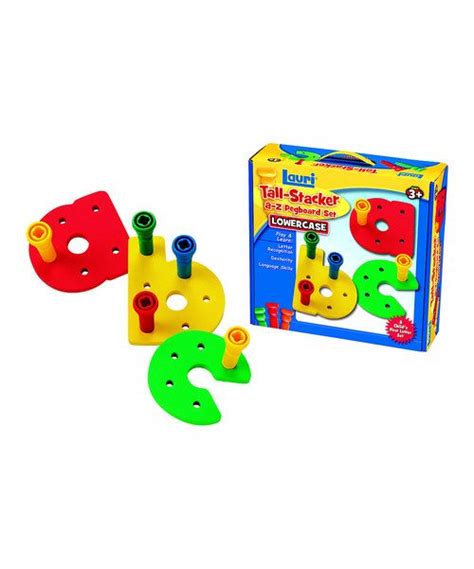 Look At This Lowercase Tallstacker A Z Pegboard Set On Zulily Today