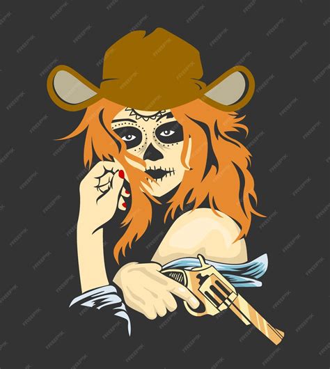 Premium Vector Muerte Girl