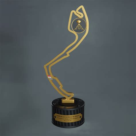 Monaco Grand Prix Trophy - Digital 3D : r/formula1