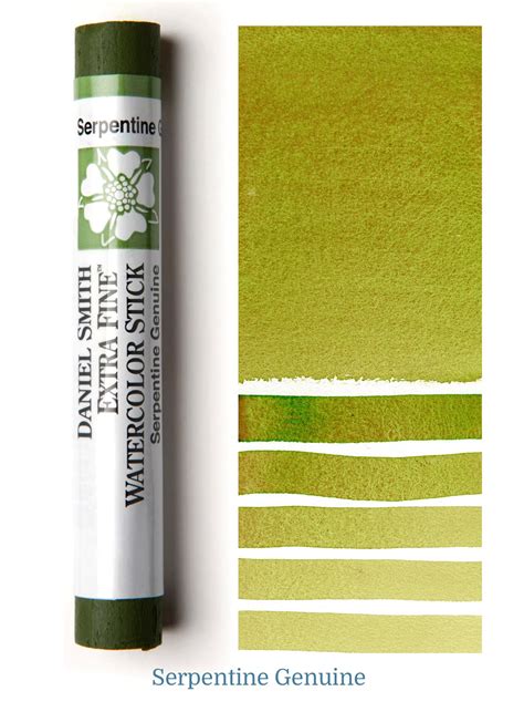 Serpentine Genuine Watercolor Stick Daniel Smith Artists Materials