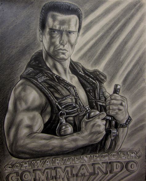 Commando-Arnold Schwarzenegger by vadim79vvl on DeviantArt