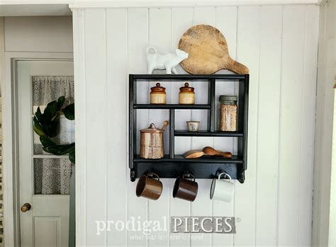 Vintage Country Shelf Makeover Prodigal Pieces