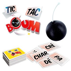 Asmodee Zygomatic Tic Tac Boum Jeu De Soci T Partir De Ans