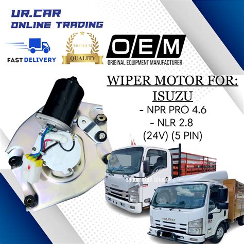 Isuzu Npr Pro Nlr V Pin Motor Wiper Premium Quality