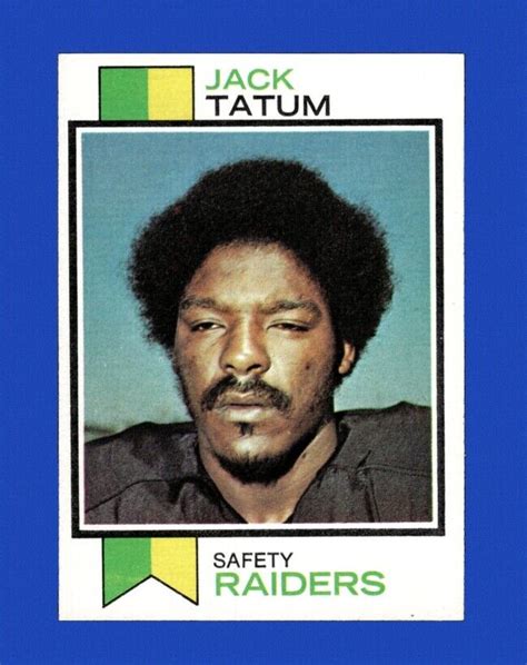 1973 Topps Set Break 288 Jack Tatum RC EX EXMINT GMCARDS EBay