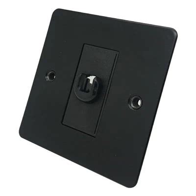 Flat Black Flex Outlet Plate Supersockets Co Uk