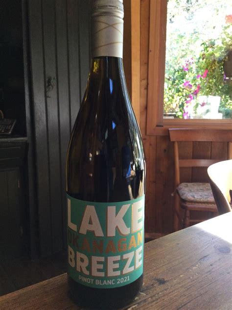 2023 Lake Breeze Vineyards Pinot Blanc Canada British Columbia