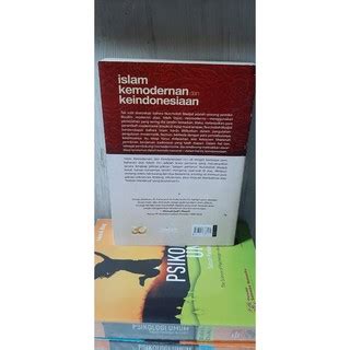 Jual Islam Kemodernan Dan Keindonesiaan By Nurcholish Madjid Shopee