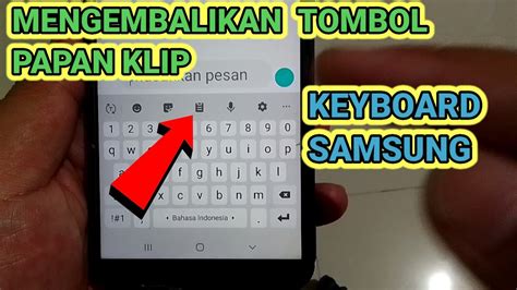 Cara Mengaktifkan Papan Klip Di Keyboard Hp Samsung YouTube